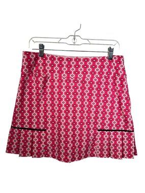 Golftini Performance Stretch Skort Size 6 Charge It To The Room Pink Side Pleat